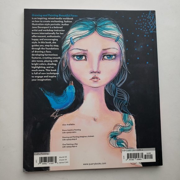 NWT Drawing and Painting Beautiful Faces with Jane Davenport. - Picture 2 of 7